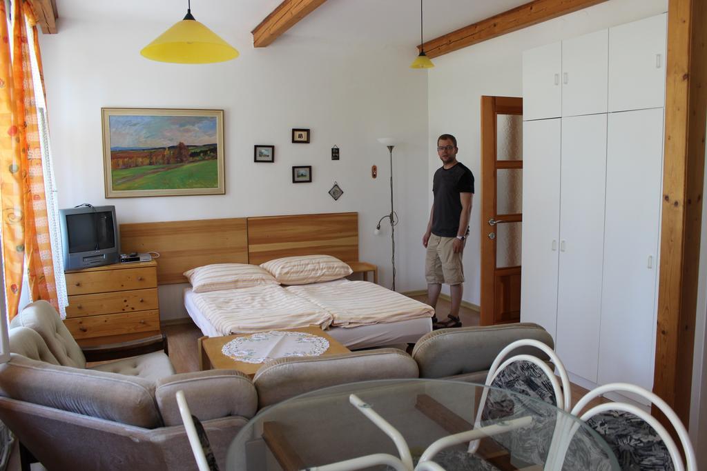 Penzion Gomelska Apartment Horni Stropnice Bagian luar foto